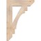 Ekena Millwork Merced Slat Smooth Bracket, Douglas Fir, 5 1/2"W x 26"D x 38"H BKT06X26X38MRC06SDF - alternate 3